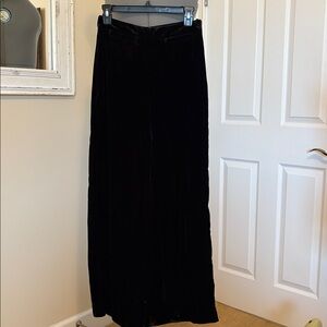 Anthropologie Wide-Leg Velvet Pants NWT Size 4 EUC